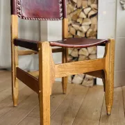 Vintage brutalist chair