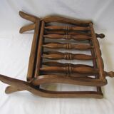 vintage wooden magazine rack n°2