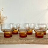 6 vintage luminarc cups