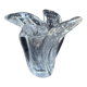 Schneider XXth bubbled crystal vase