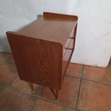 Scandinavian bedside tables by MDK design from the 1960s.