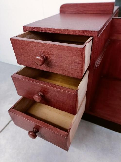 Vintage dressing table with bench from the 1950s