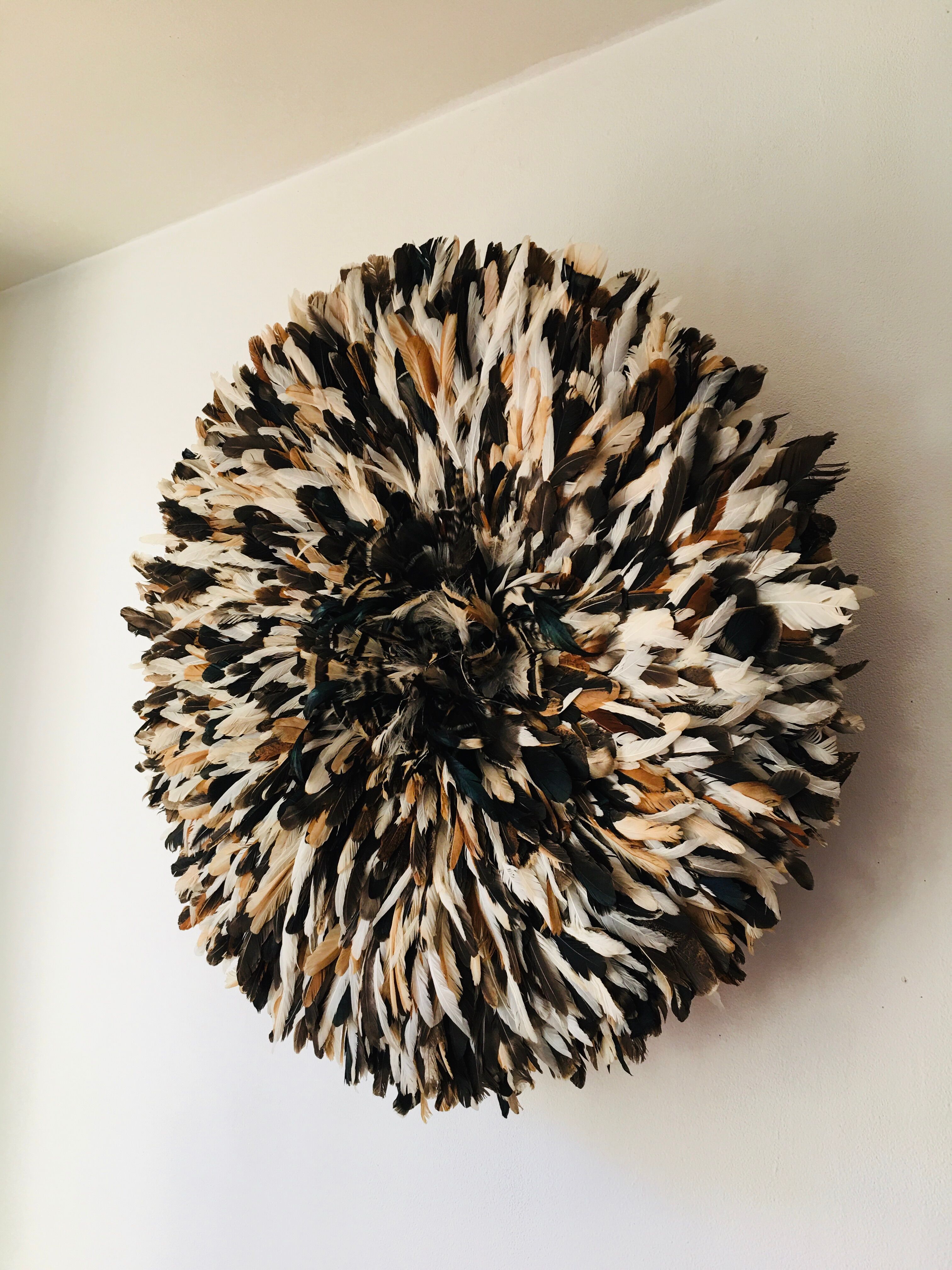 Juju Hat white black 75 cm