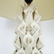 Pair of ceramic table lamps by Manises Spain 1960