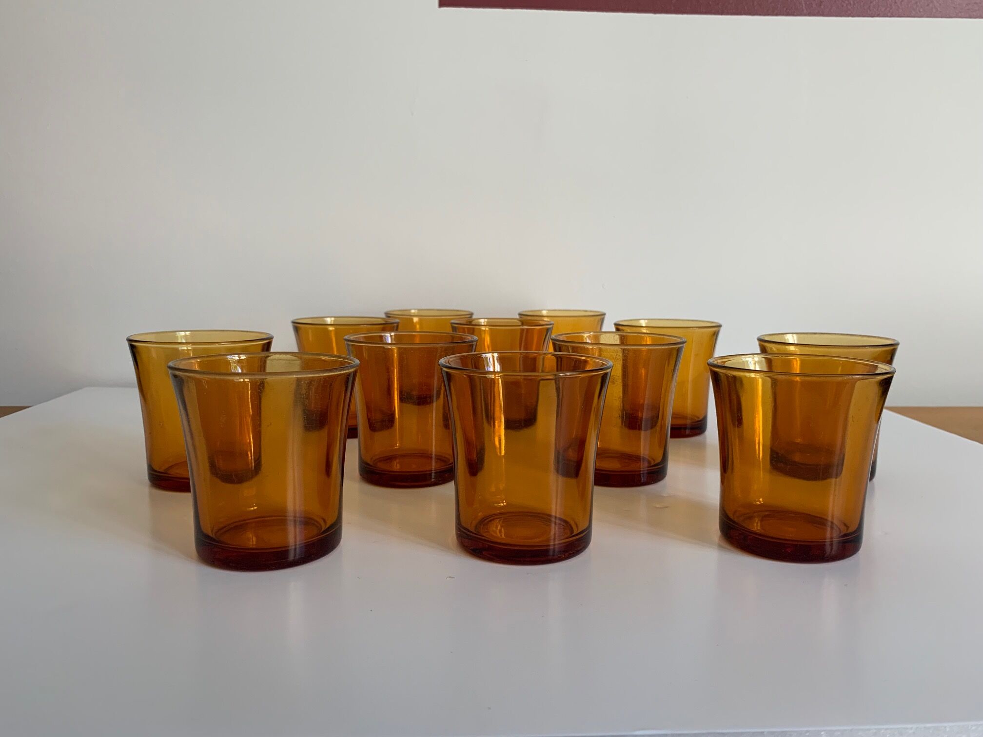 Set of 12 glasses