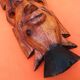 Hanging mask African / Tribal Carved wood