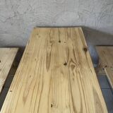 Table and its two benches