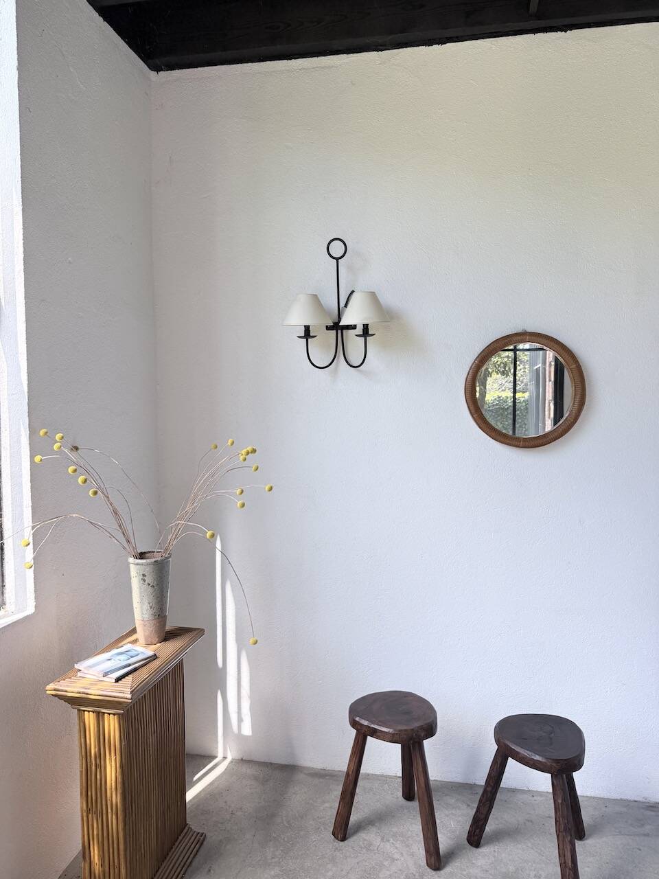 Applique double feux royère