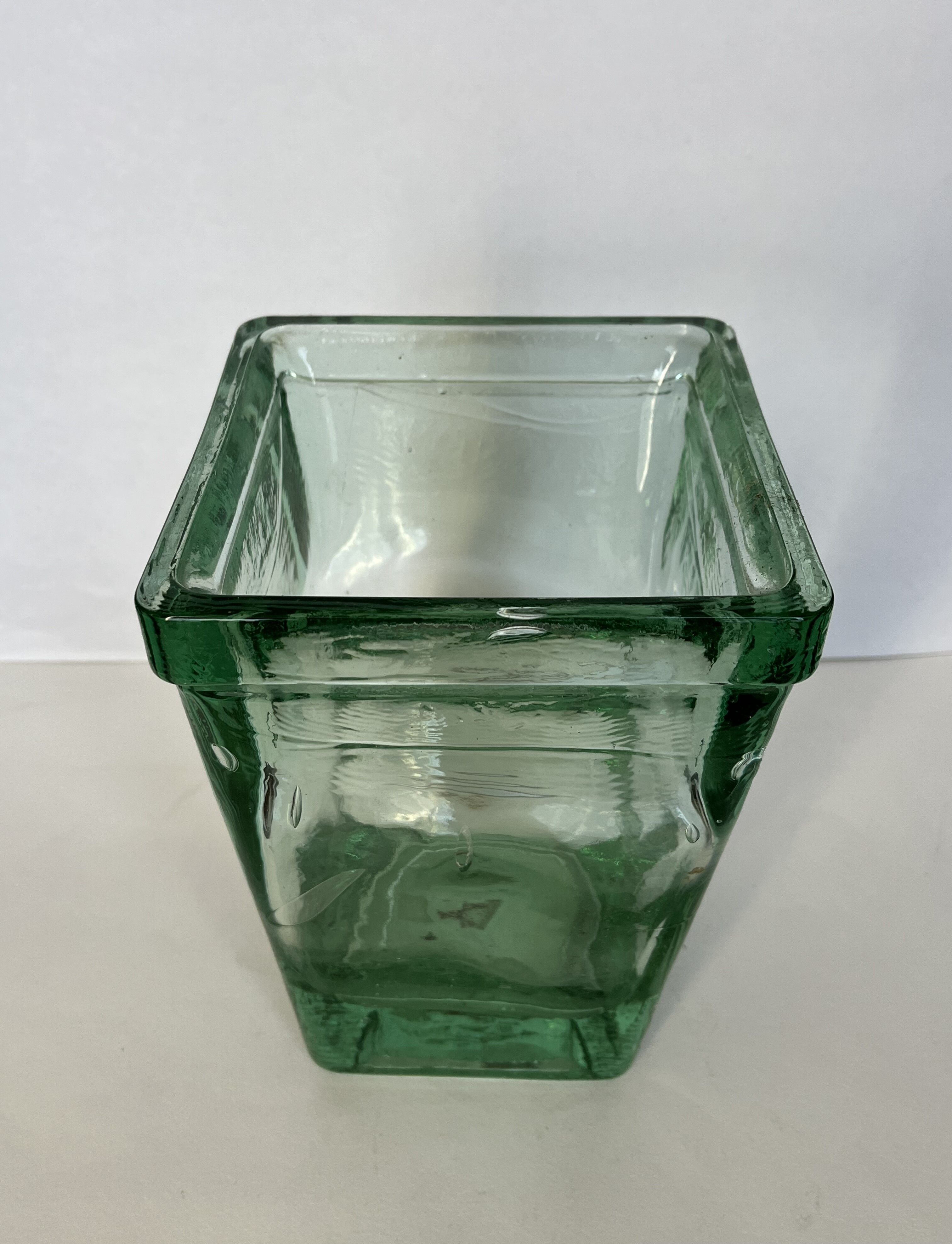 Vase en verre
