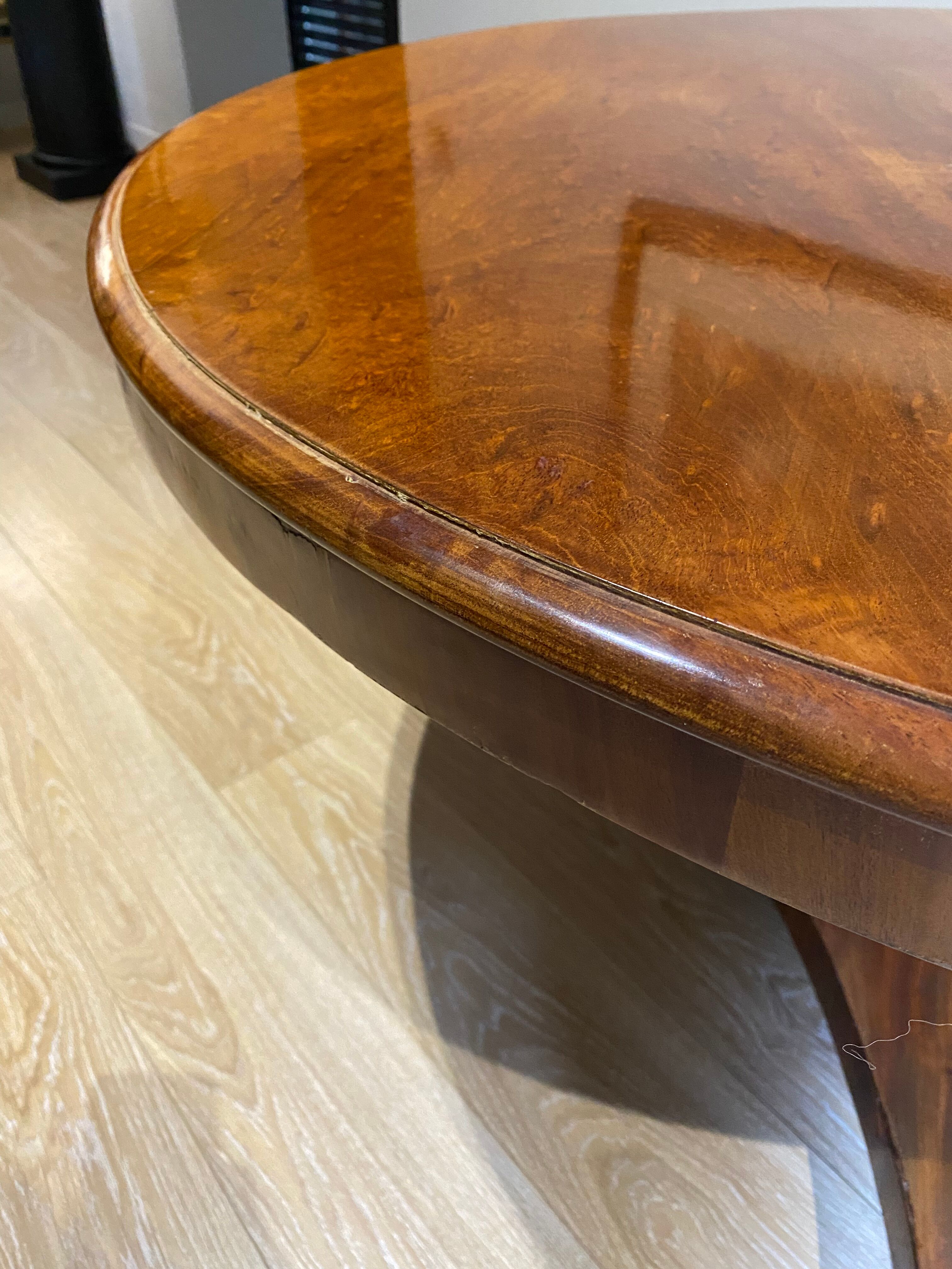 Dining table Empire nineteenth century