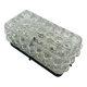 Rectangular Ceiling Light Bulged Glass Helena Tynell 70s Style