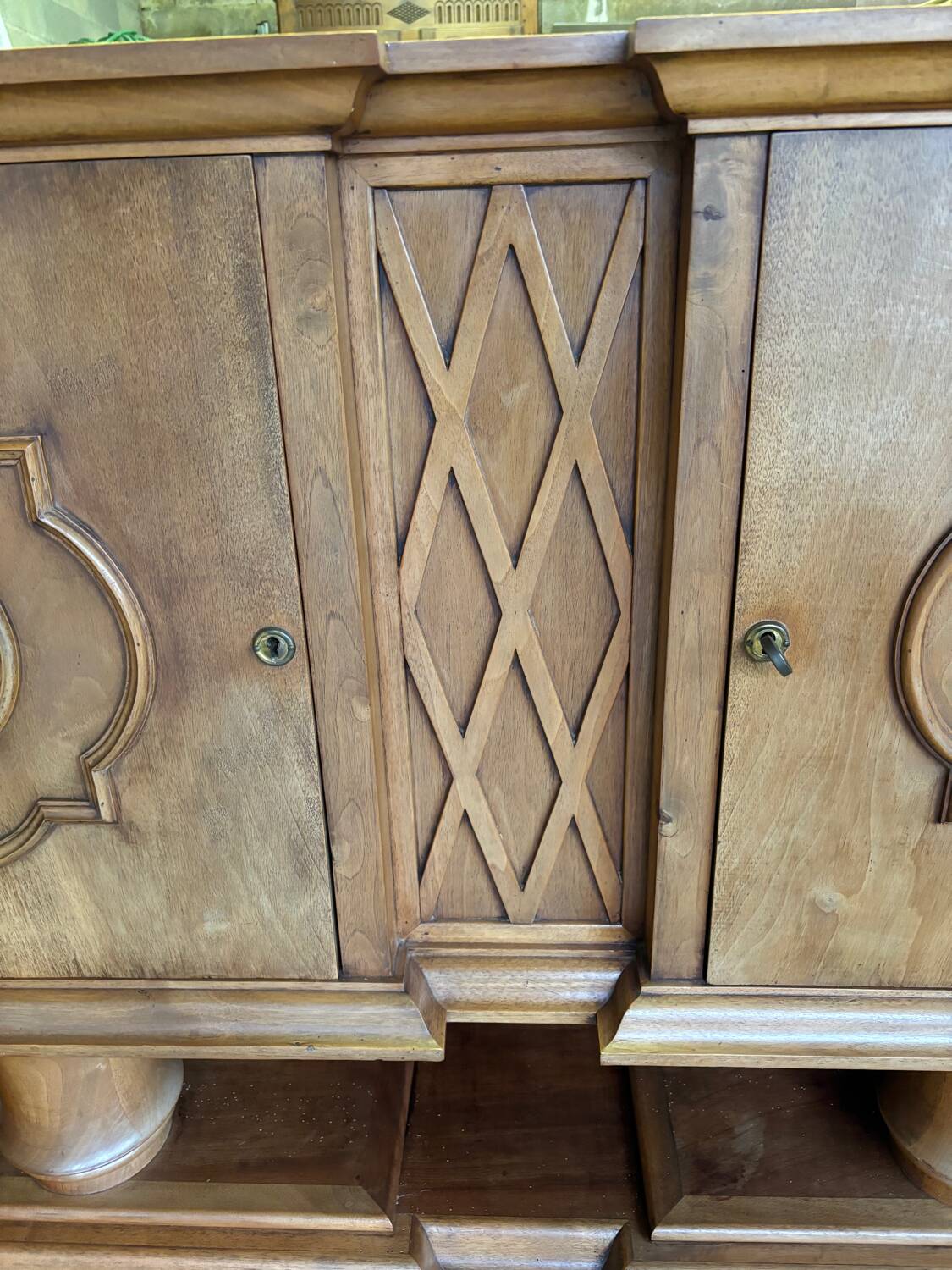 Buffet Art Déco en noyer, 1930