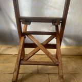 Folding wooden chair