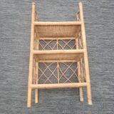 Rattan shelf/bookcase