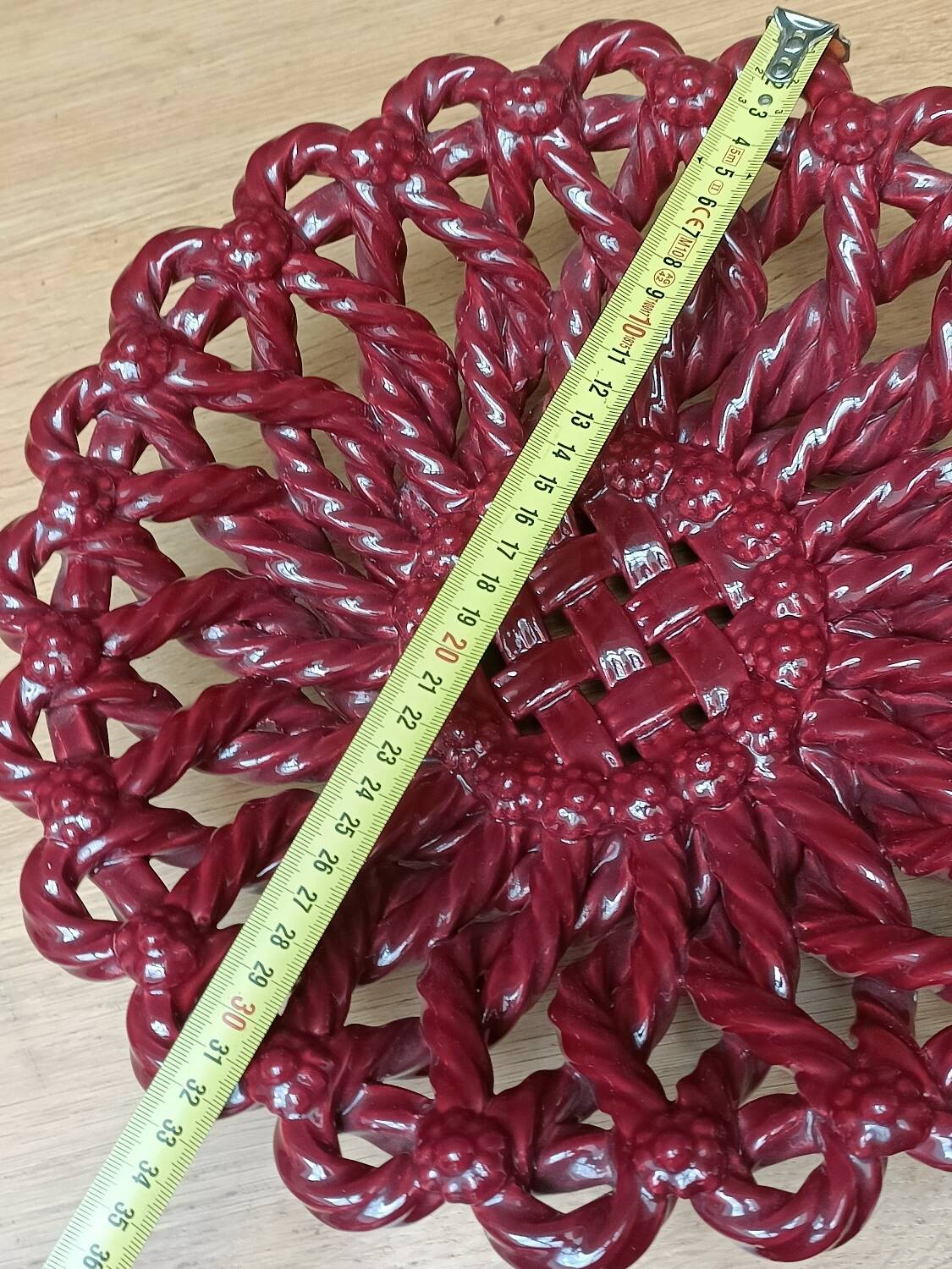 Cup, Vallauris woven basket