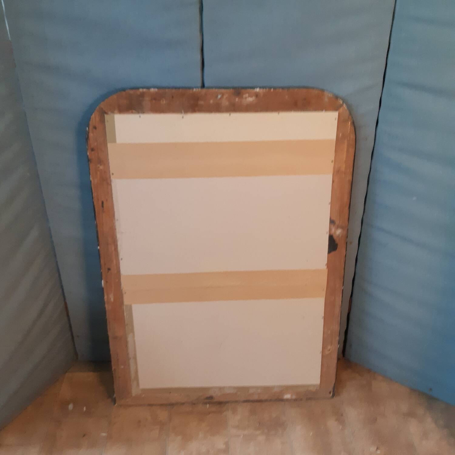 Louis Philippe black and gold mirror 99X72