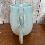 Pitcher la facoterie ceramic blei irise double handle vintage design
