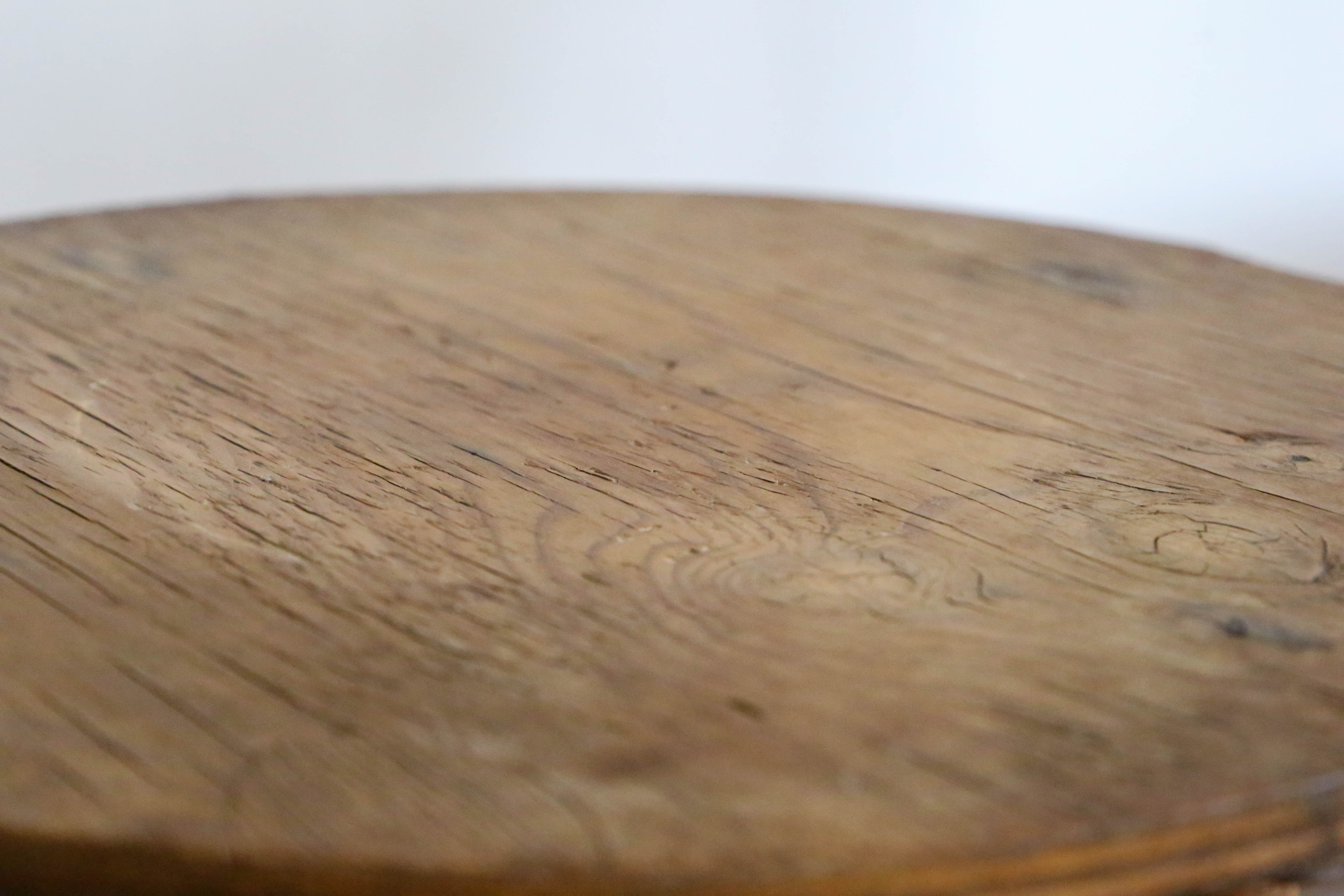 Rustic wooden side table, vintage