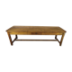 Oak farmhouse table
