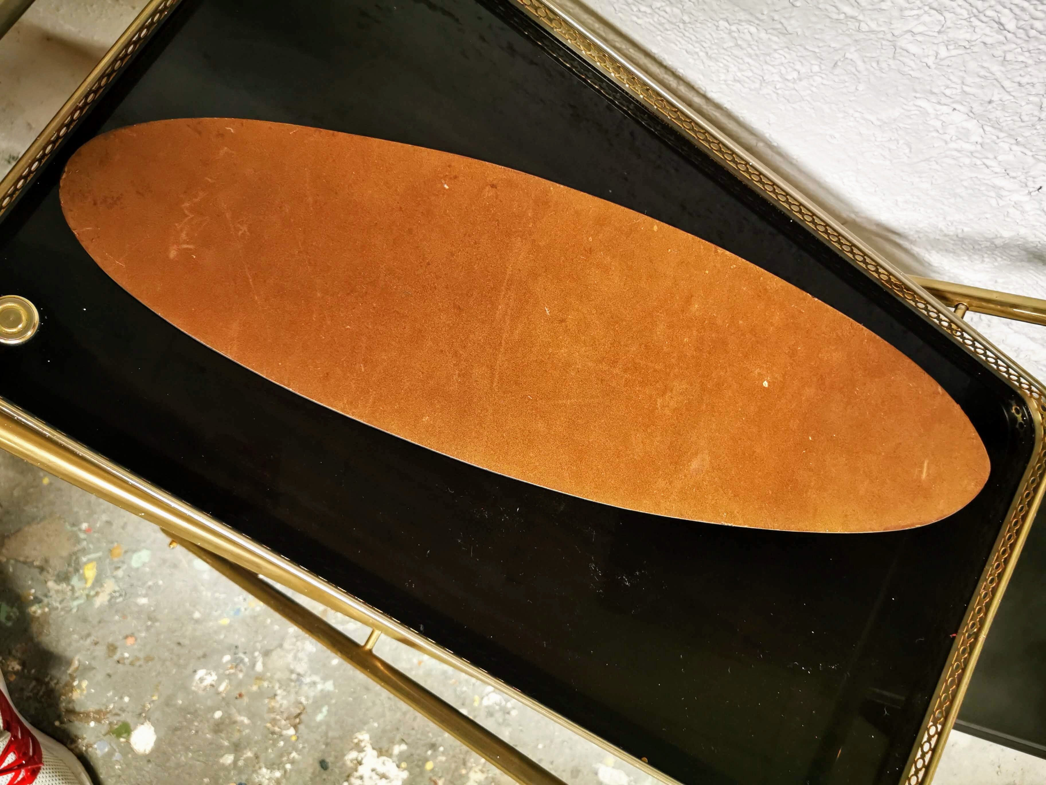 Bevelled mirror to lay - 60x18cm