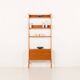 Scandinavian mid century teak free standing wall unit, 1960s