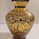 Vase with silver inclusion for decoration