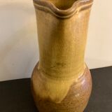 Signed ceramic pitcher or decanter
