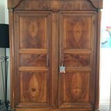 19th Cabinet in blond Walnut