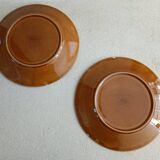 2 vintage Longchamp plates