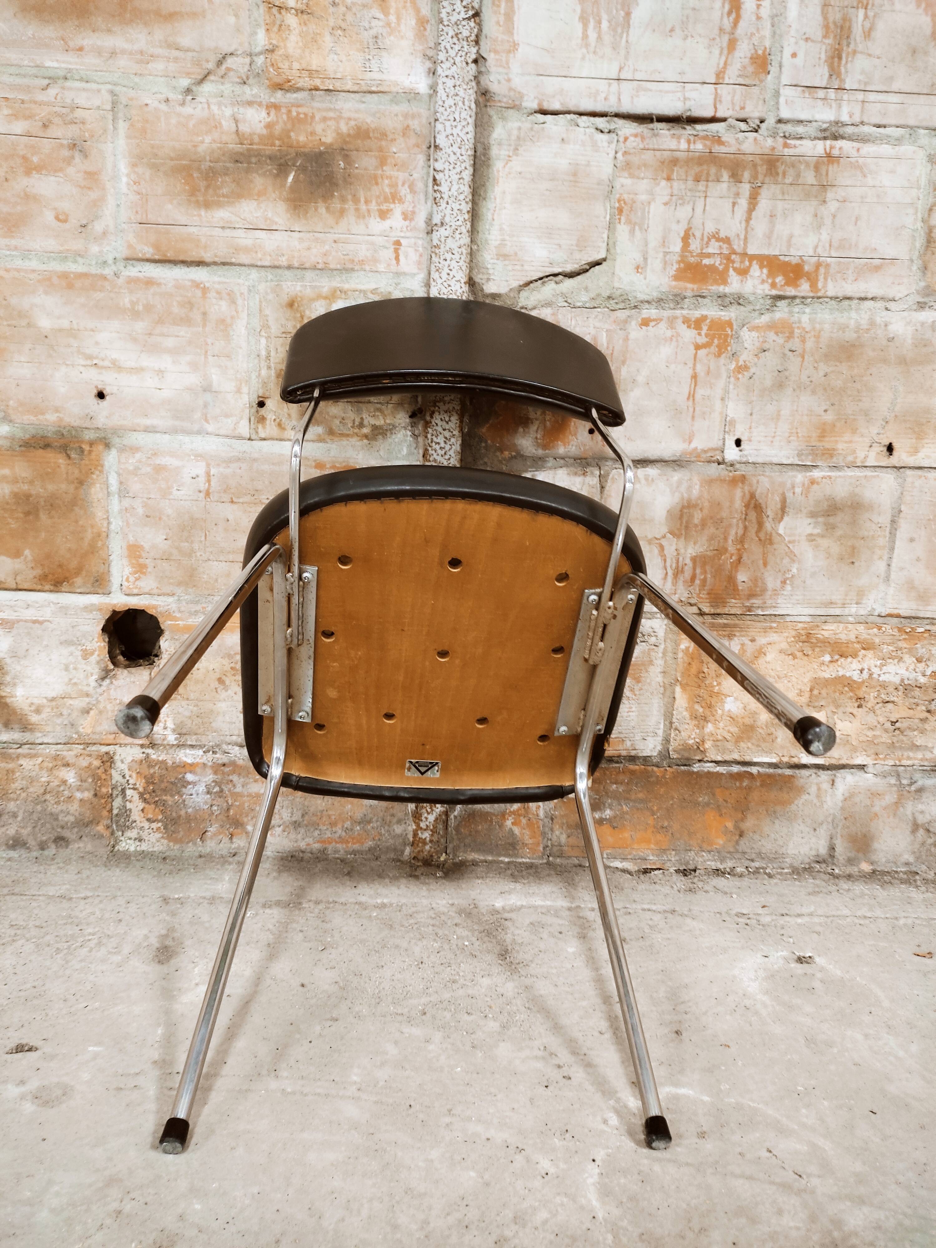 OEM chair - Strafor black with chrome base