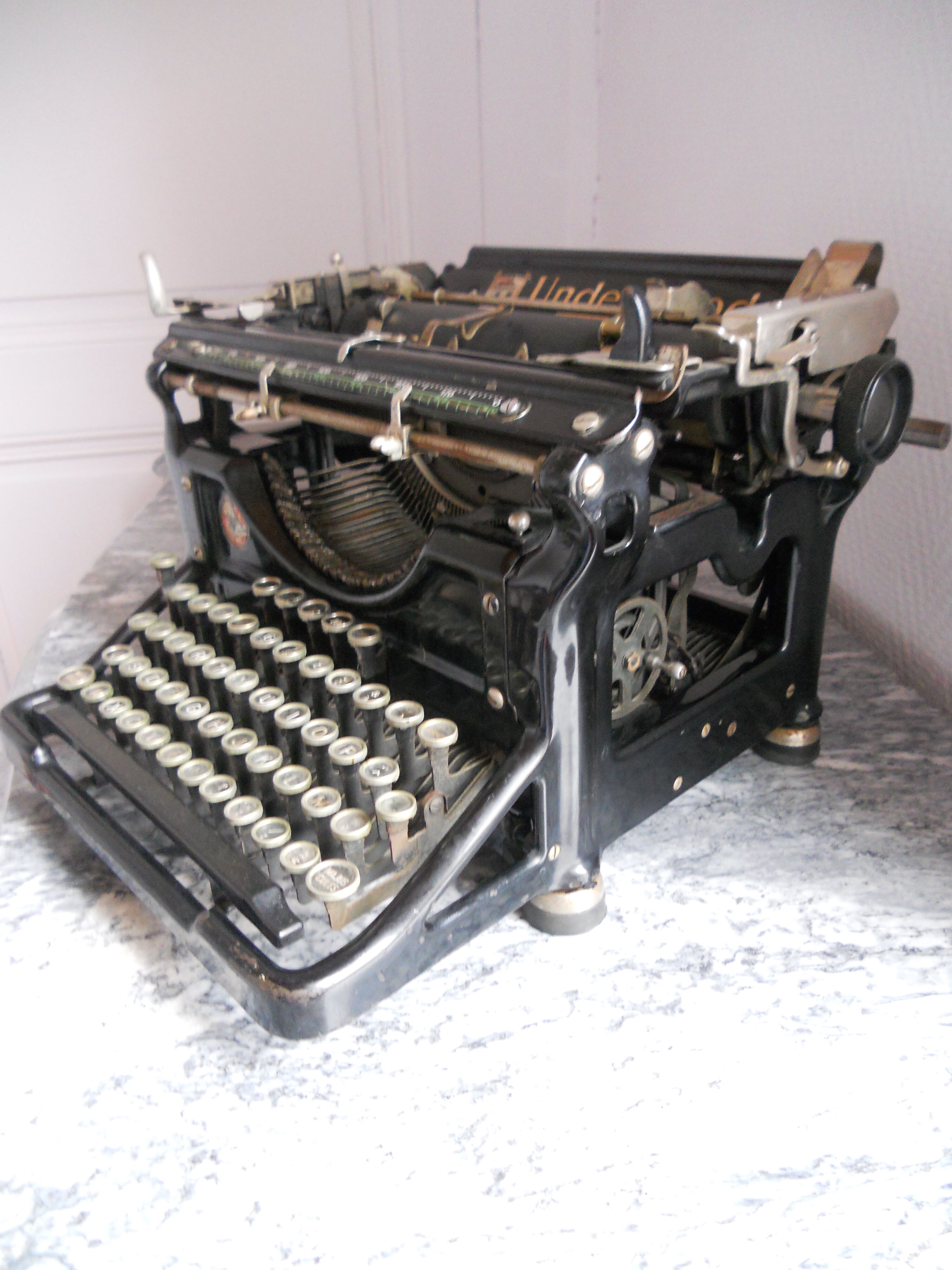 Underwood typewriter