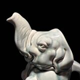 Elephant-shaped ceramic pitcher