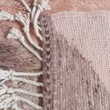 Tapis azilal marron tissé en laine naturel taille 150×250