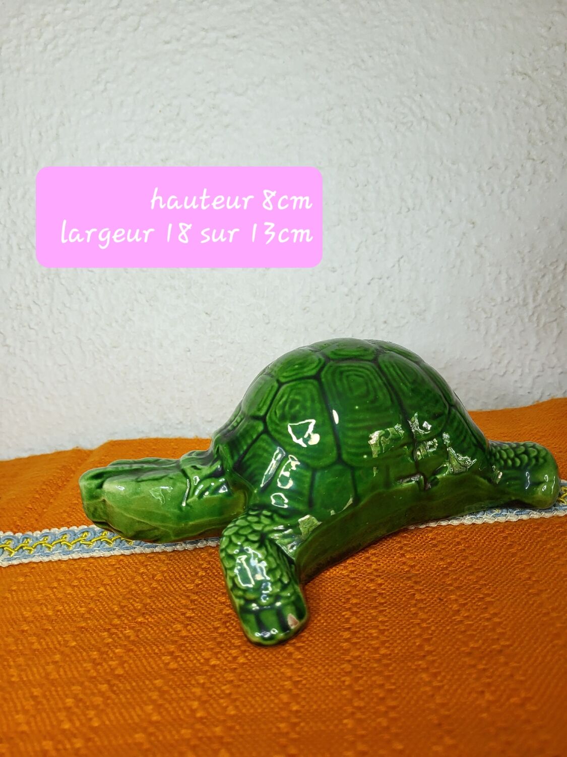Ceramic turtle