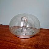 Ceiling light/wall sconce in blown bubble glass, Limburg, 1970