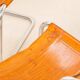 4 "S33" cognac leather chairs by Mart Stam for Fasem 80's