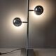 Lampe Space Age vintage Seylumière modèle Hary à 2 spots orientables chromés