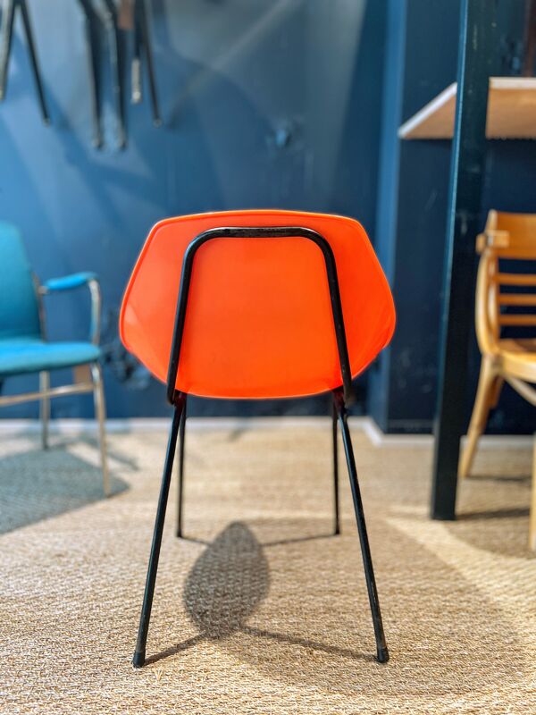 Chaise Coquillage de Pierre Guariche pour Meurop, Belgique 1960