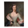 Antique 19th century portrait painting of a noblewoman