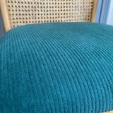 Wooden and cane chair
