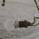 French Art Deco Ceiling Light ROS Degue Frosted Molded Glass Plafonnier