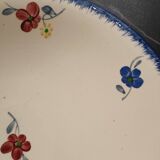 Low compote dish Digoin Sarreguemines