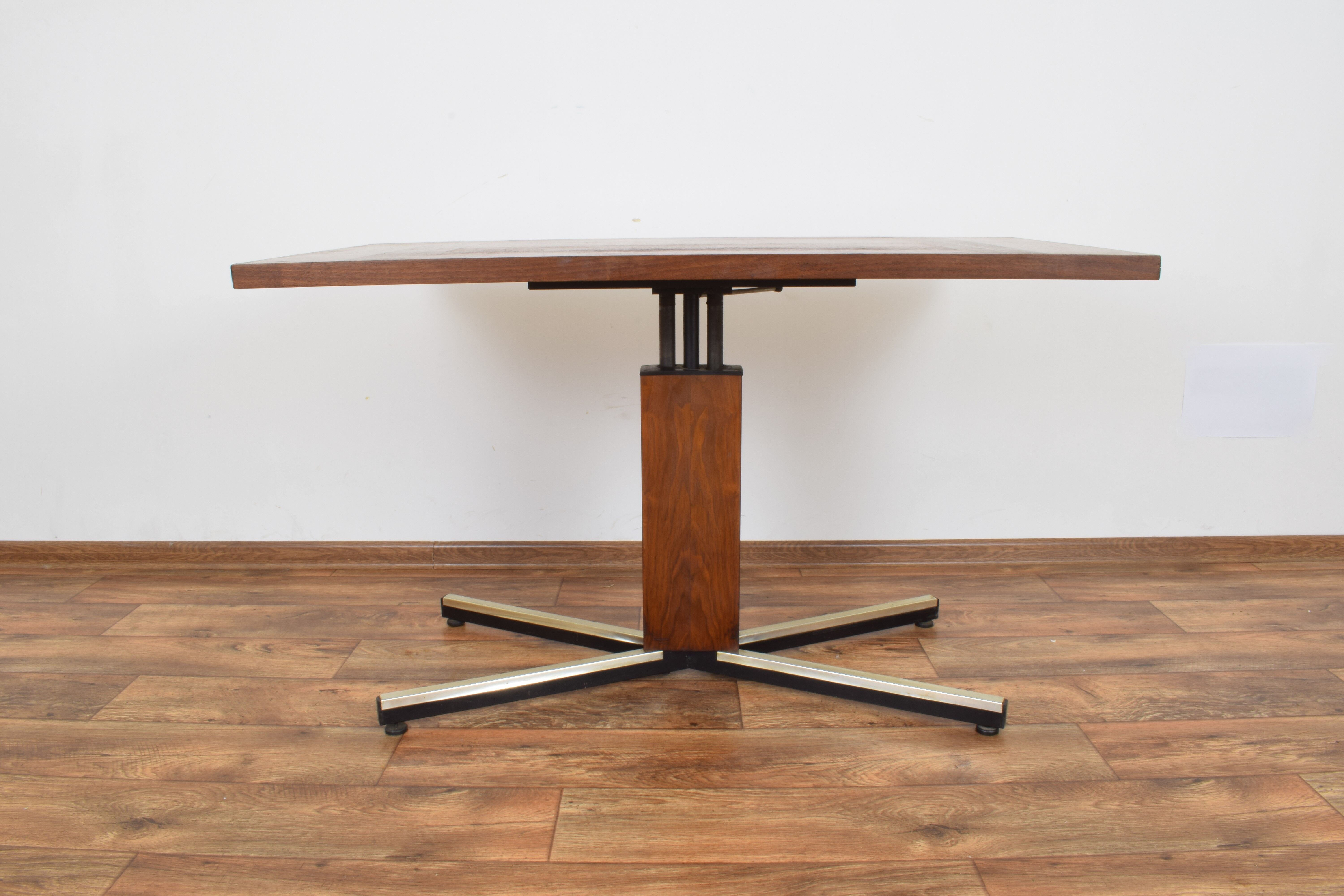 Mid-century teak german table, 1970
