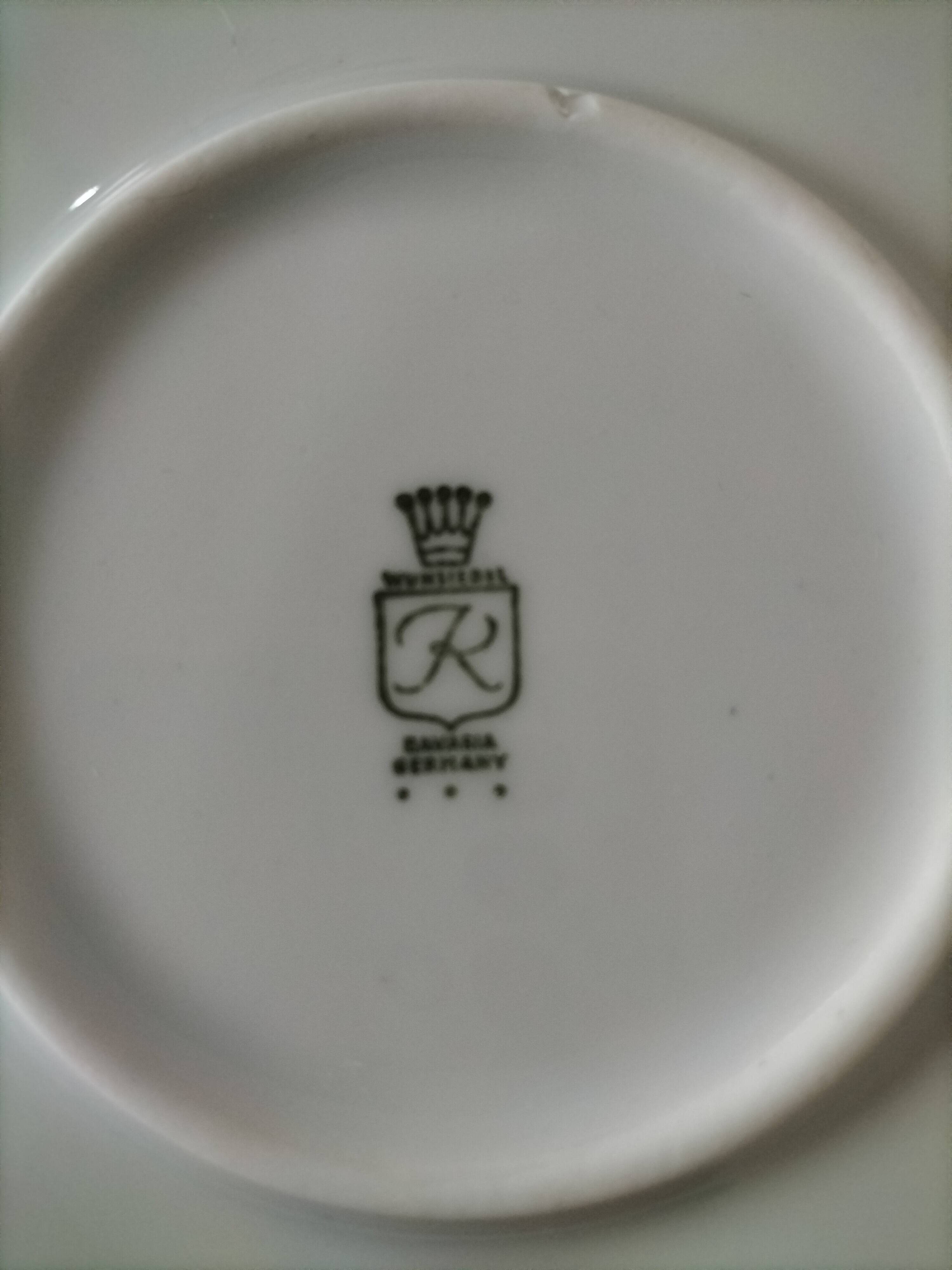 Vintage Wunsiedel Bavaria soup tureen – 70s orange pop flowers