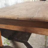 Table basse table de ferme bois brut
