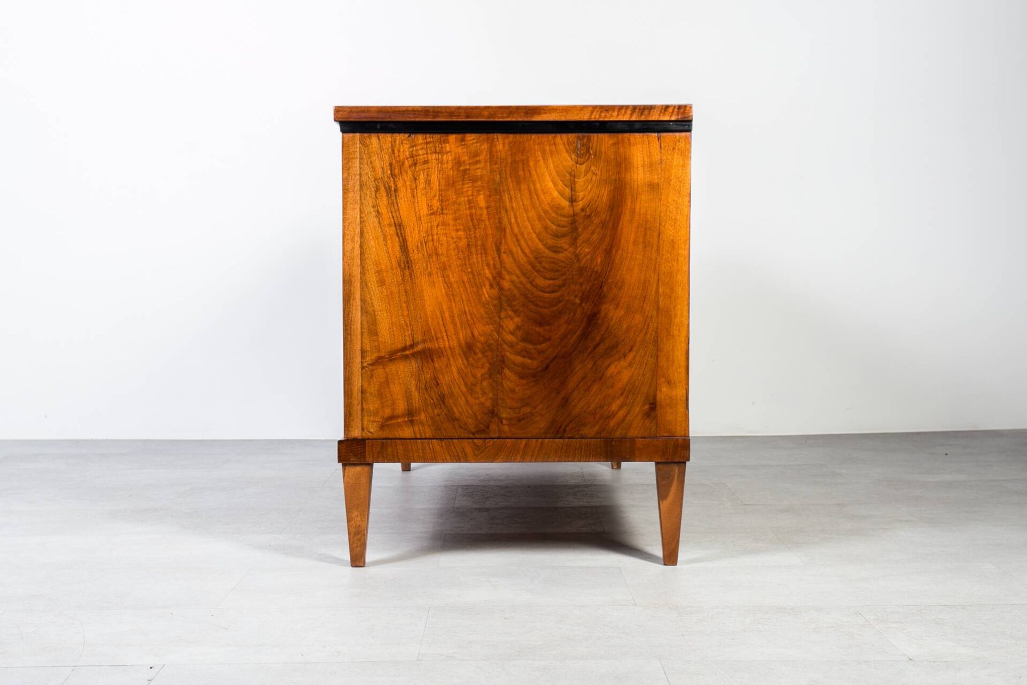19th Century German Walnut Chest of Drawers – Fully Restored, French Polish