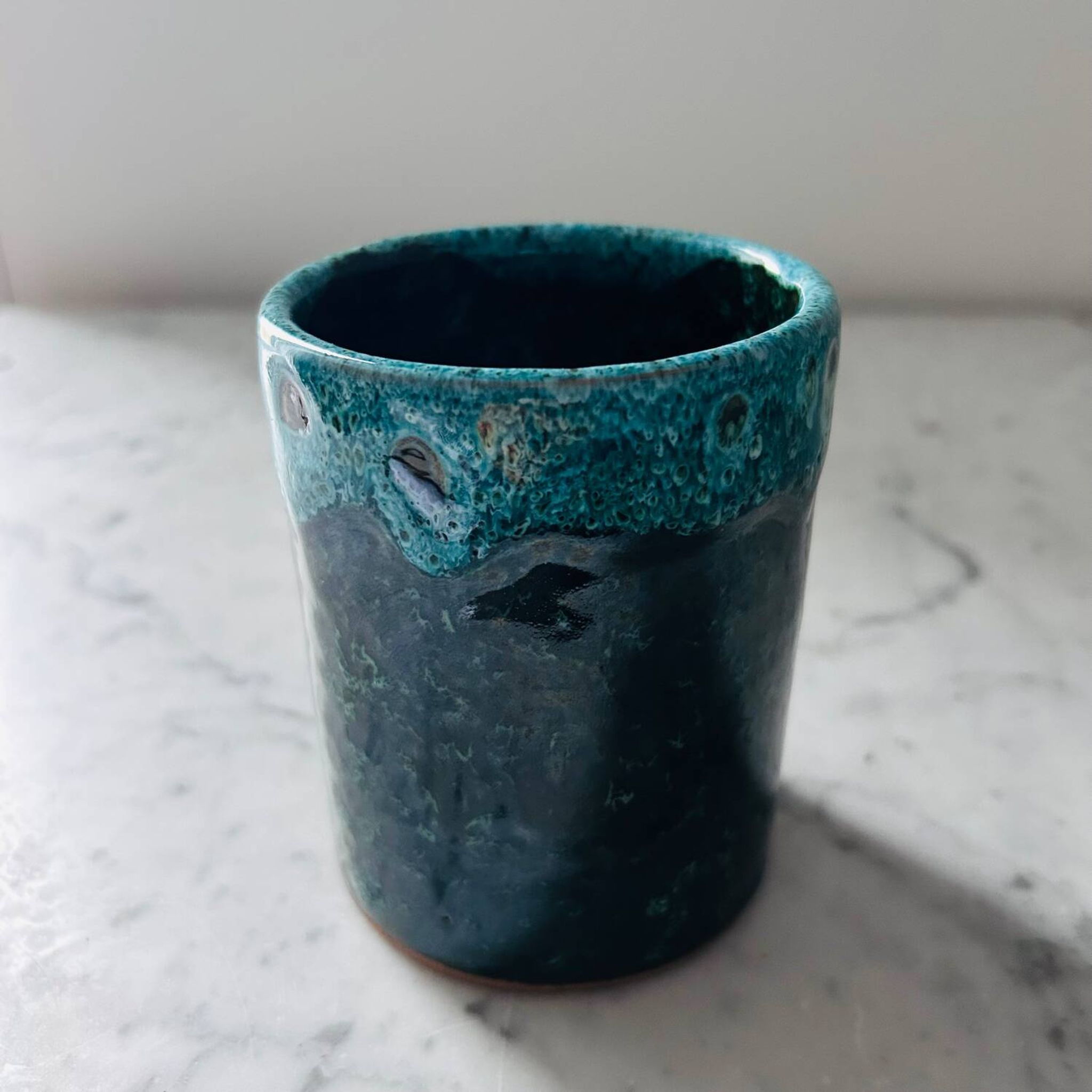 Pot cylindre émeraude 