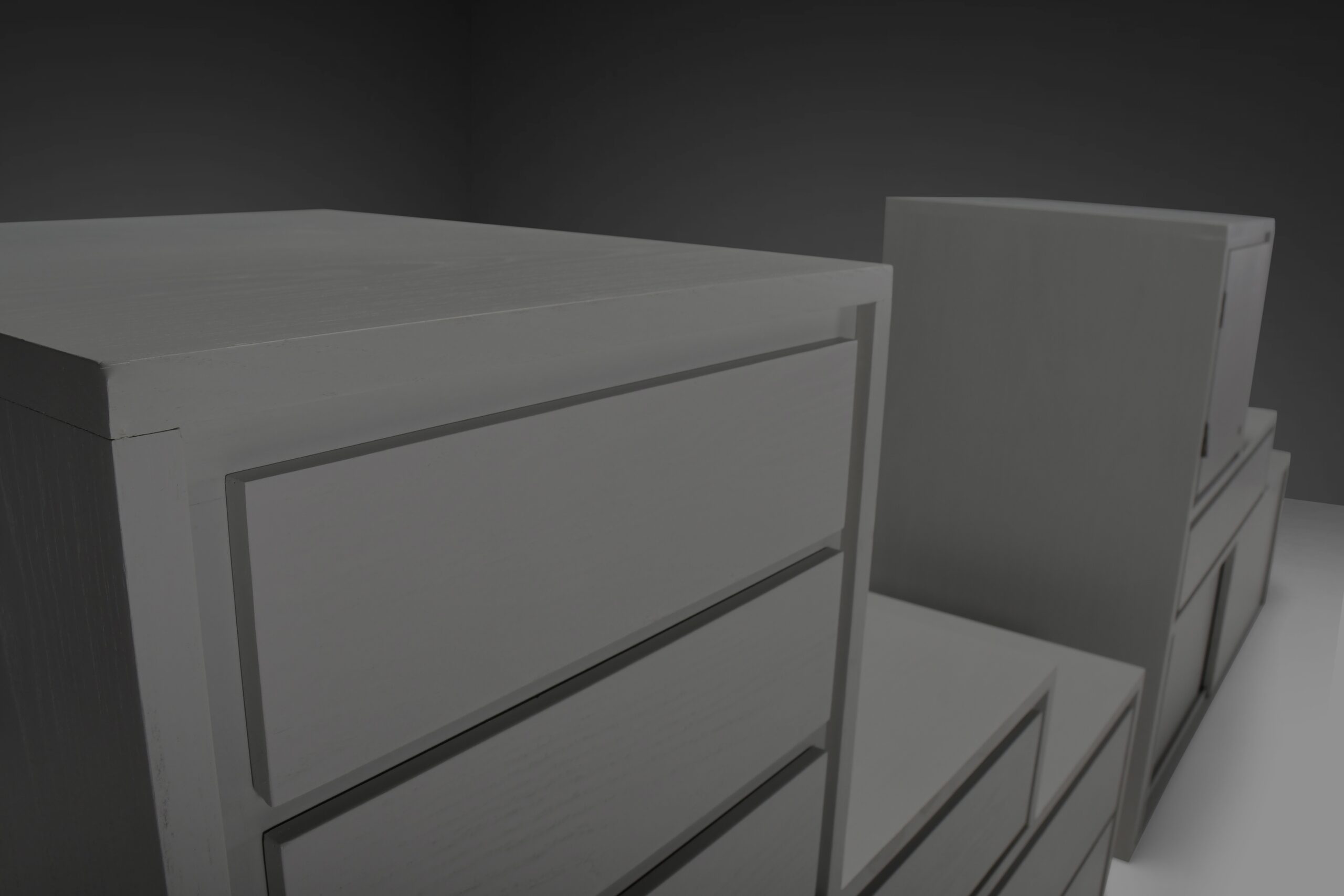 Rare 'Kaidan' cabinet by Kazuhide Takahama for Gavina, Italy 1960s