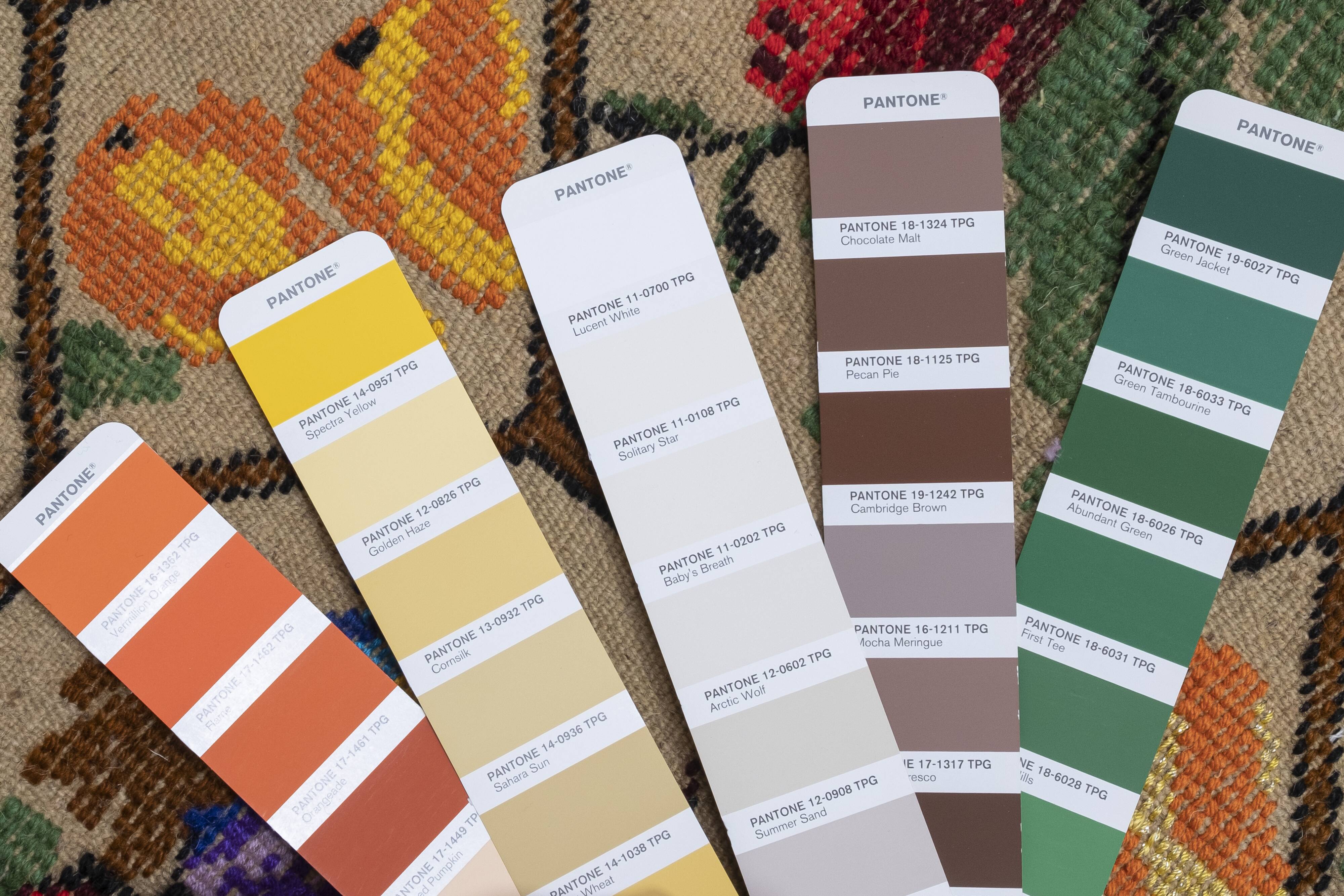 Handwoven Floral Pattern Needlepoint Kids Kilim Rug, Wall Hanging Turkish