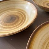 Set of 4 soup plates signed Longchamp